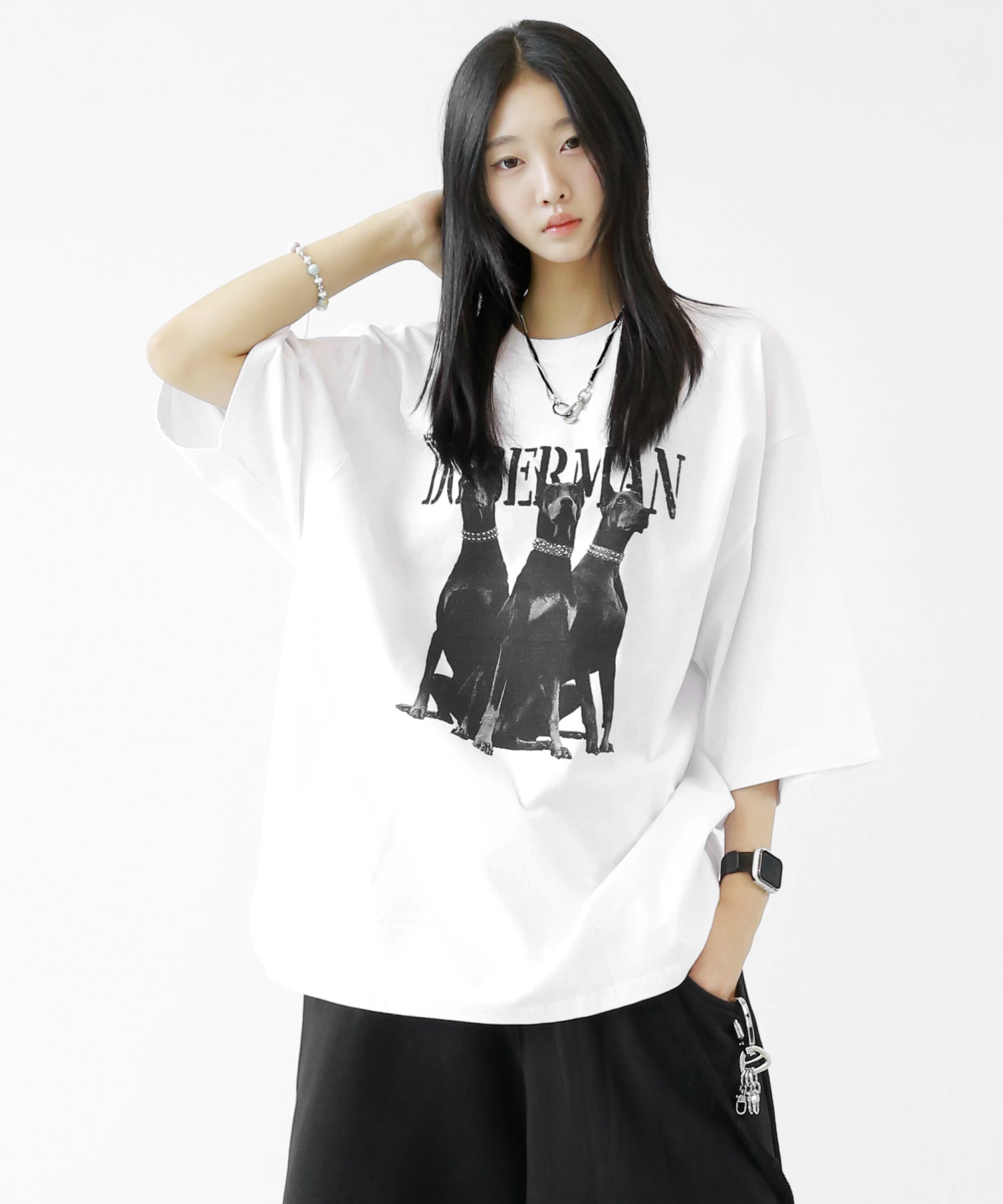 Doberman Vintage Graphic T-Shirt