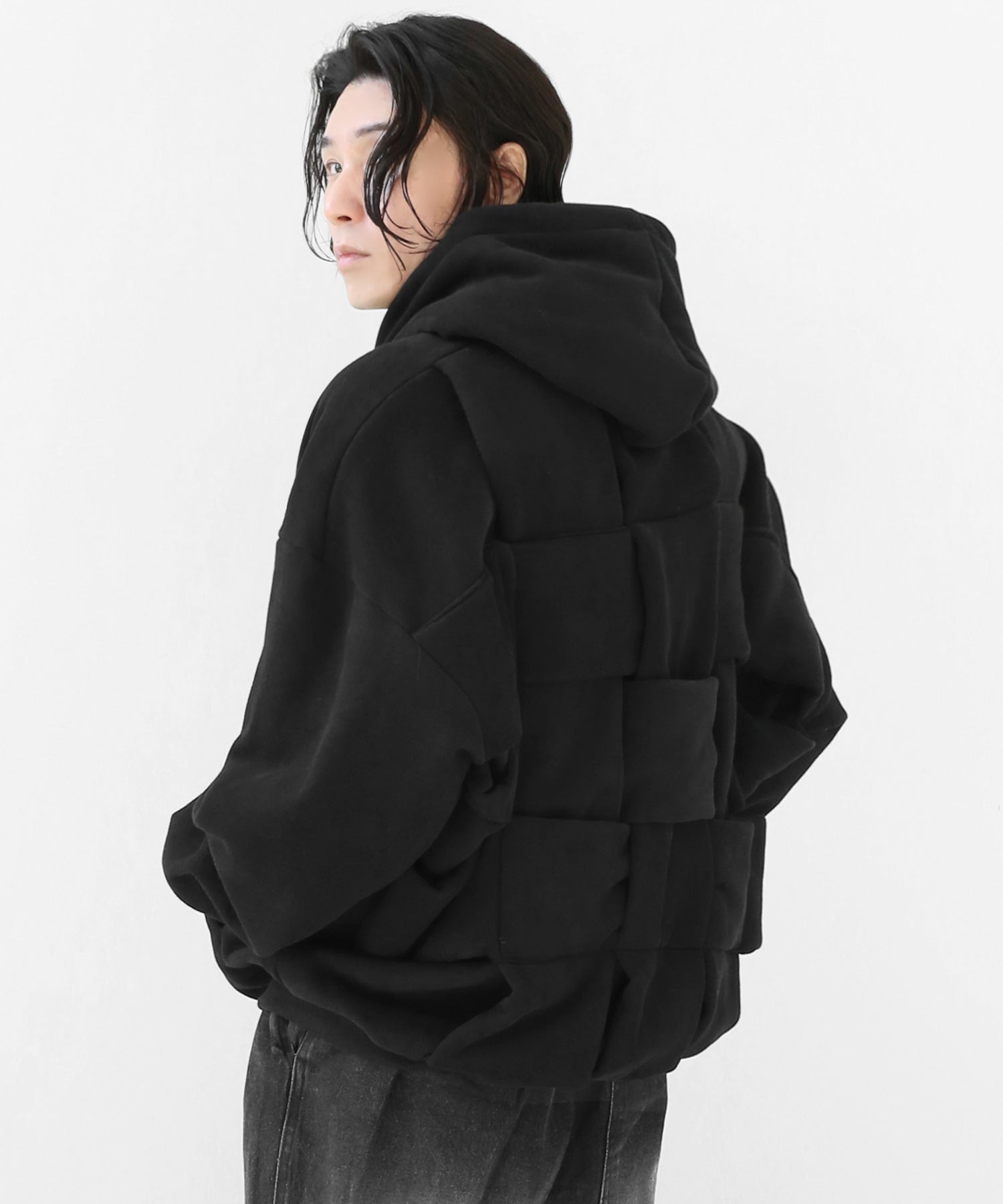 Art Block Back Design Hoodie