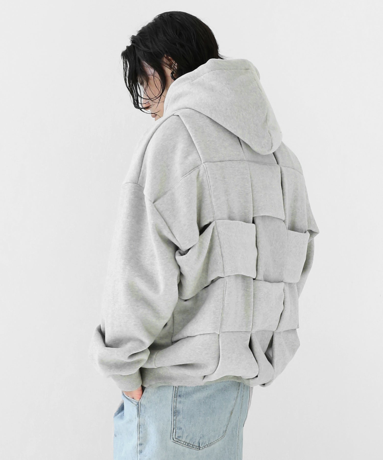 Art Block Back Design Hoodie