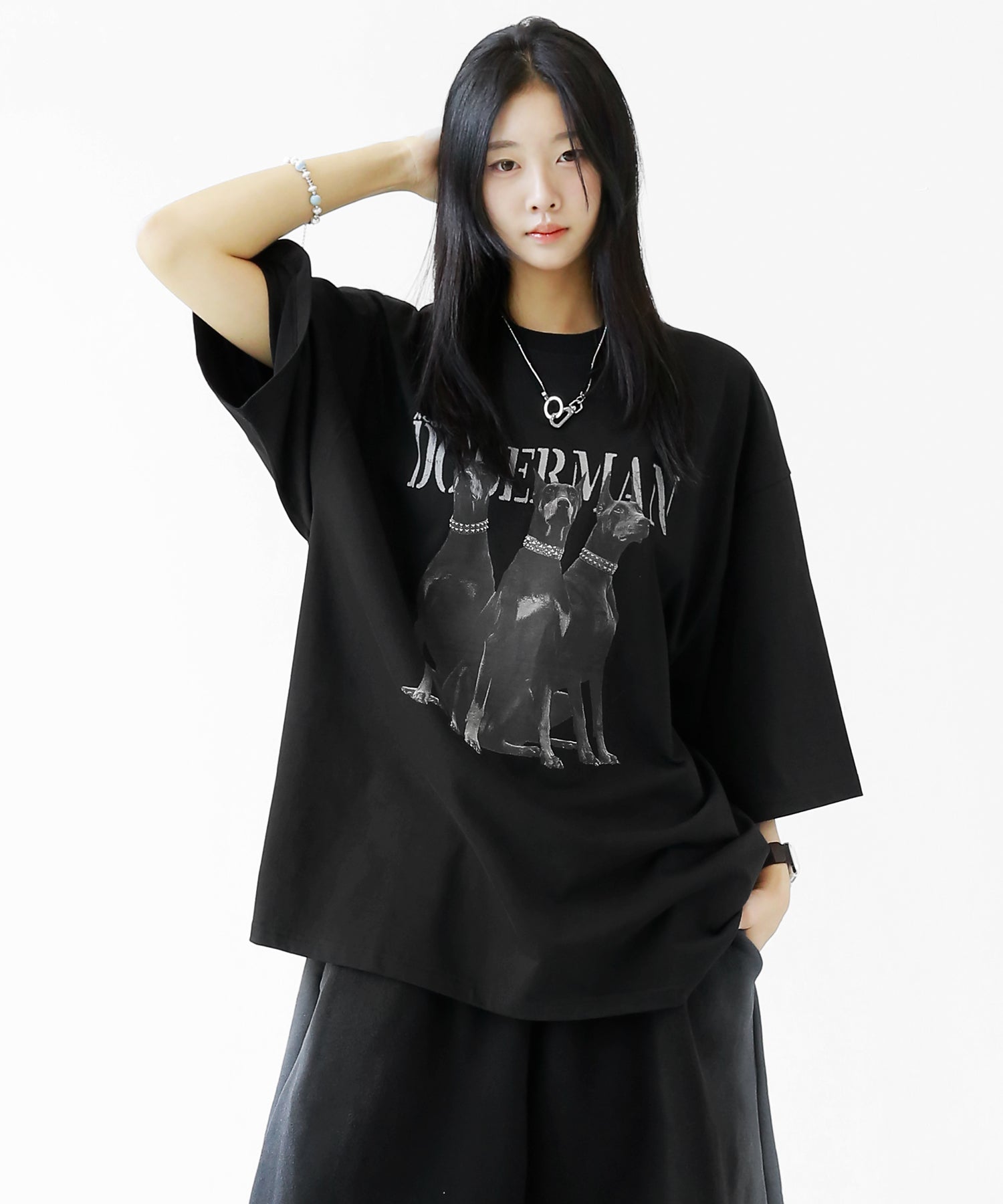 Doberman Vintage Graphic T-Shirt