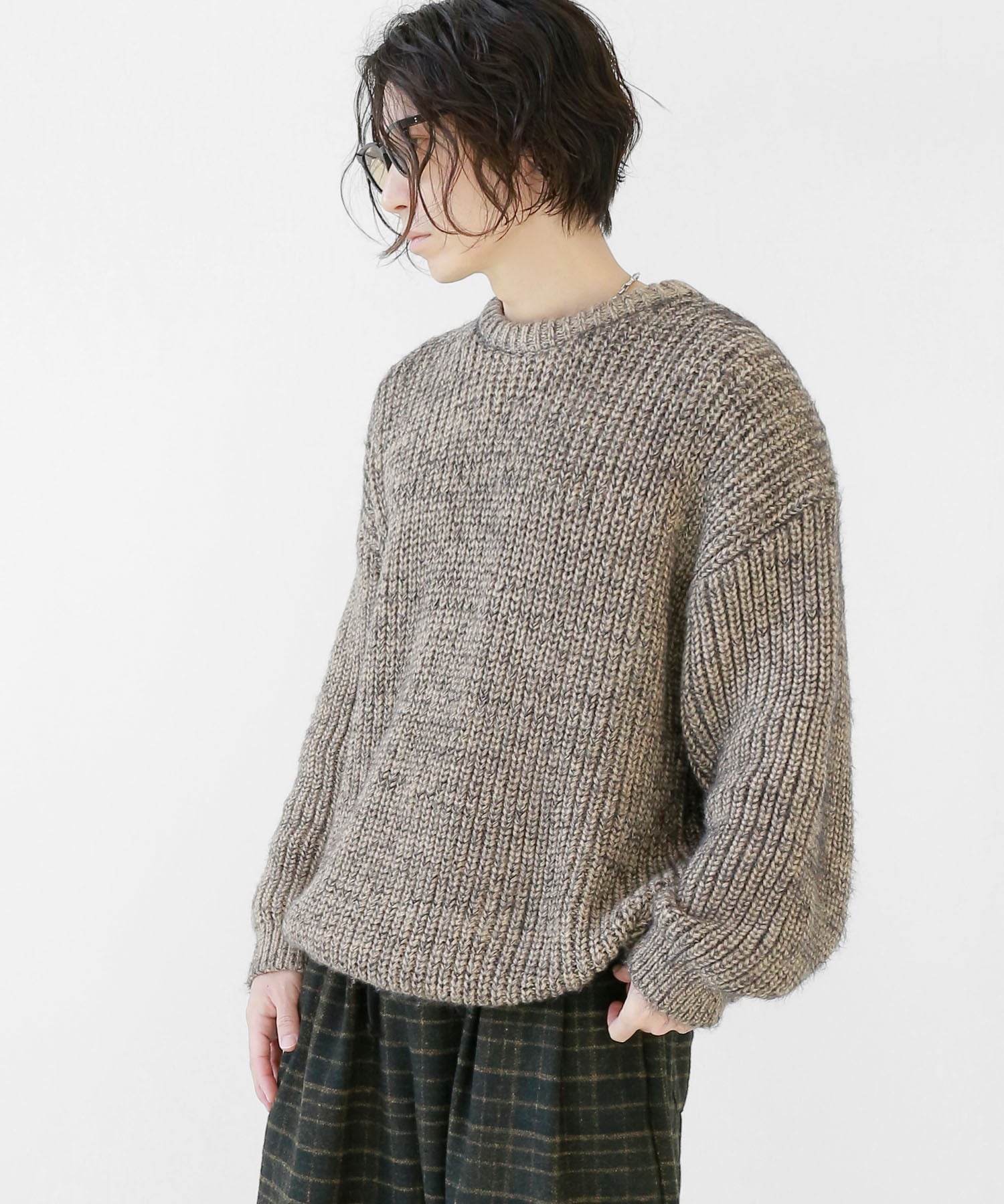 Soft Color Fluffy Knit Unisex