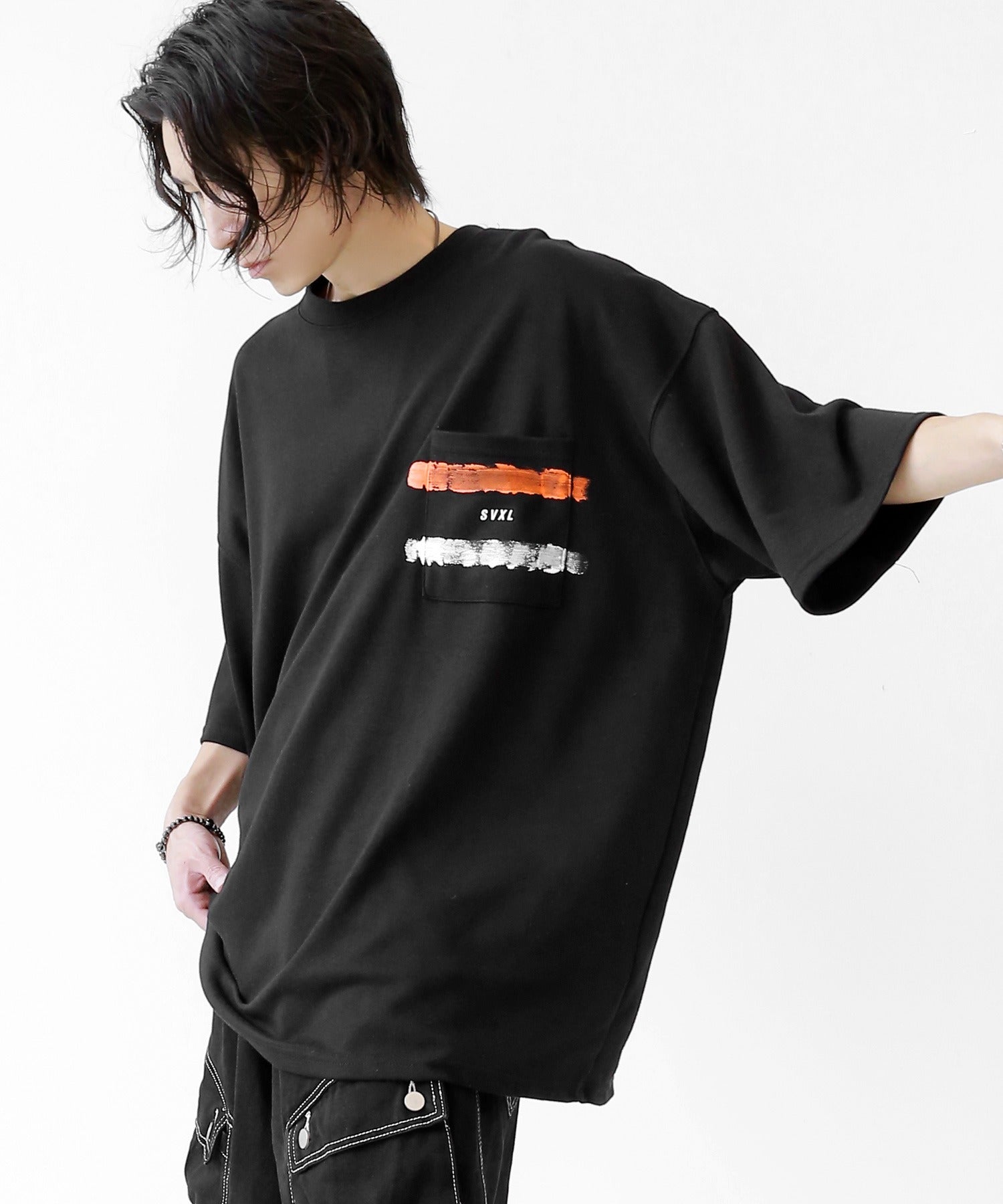 Oversized Paint Drop T-Shirt