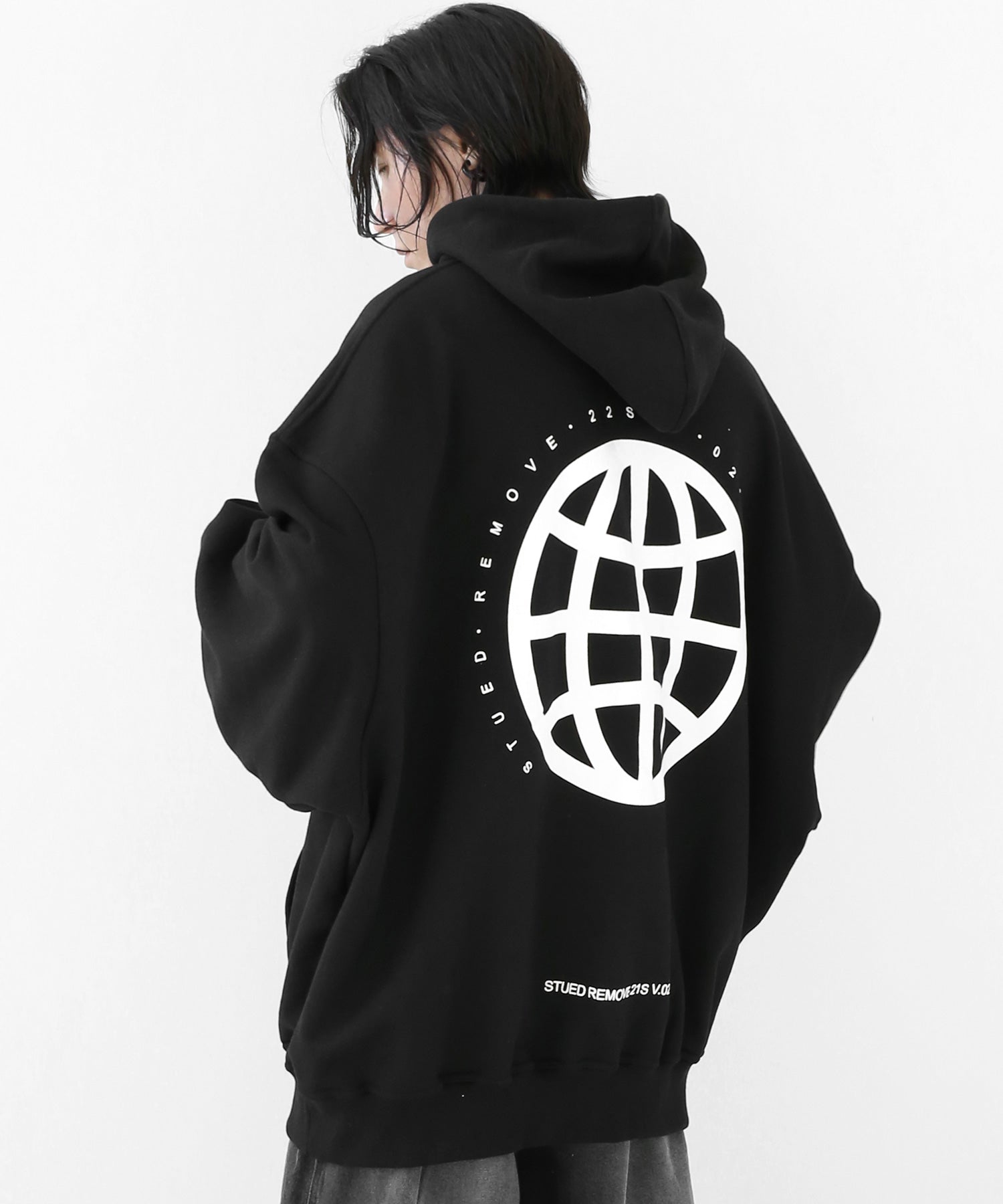 Glove Art Back Print Hoodie