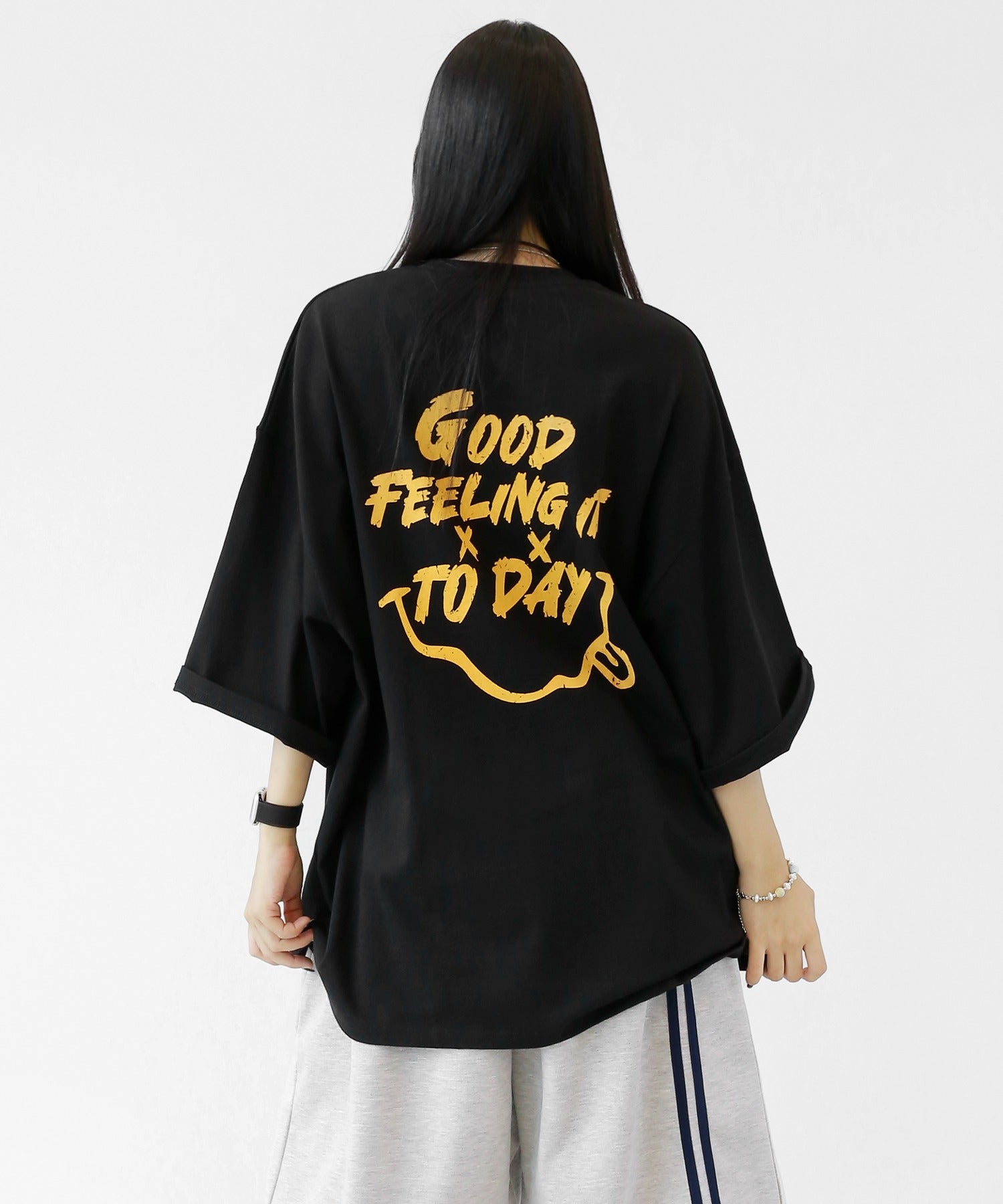 Cross Smile Face Logo T-Shirt