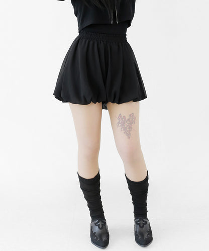 minsobi Balloon Mesh Shorts