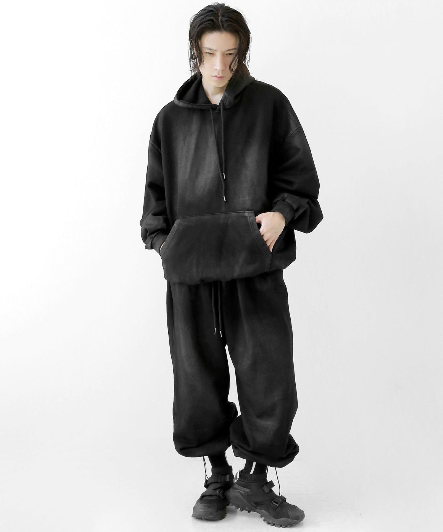 Dark Pigment Heavy Sweat Pants (Set-up Option)