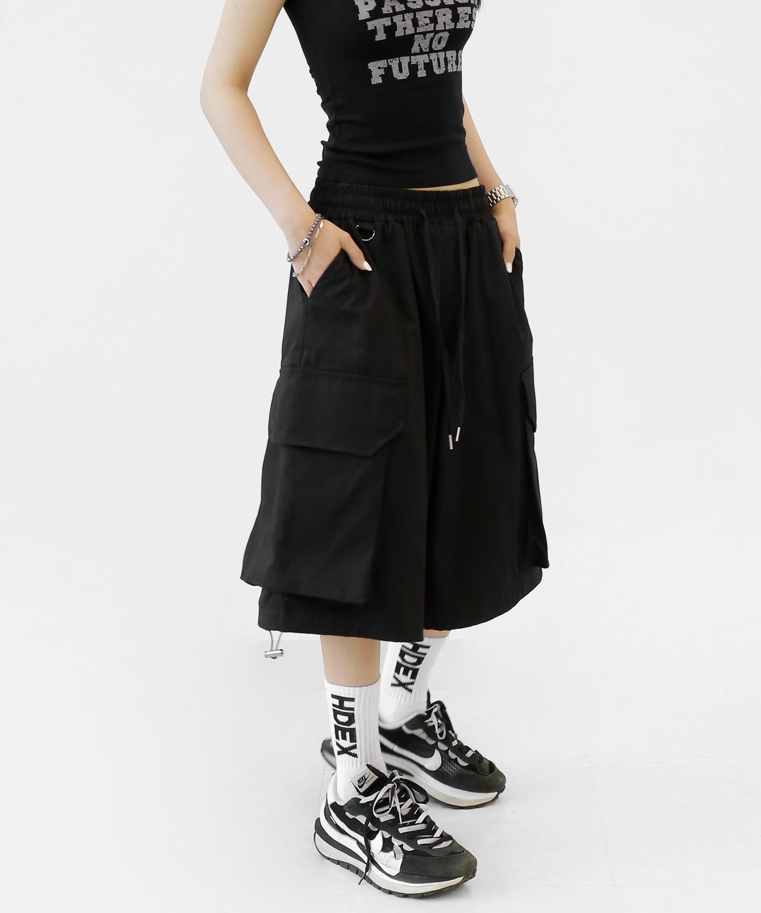 D-Ring Balloon Half Pants