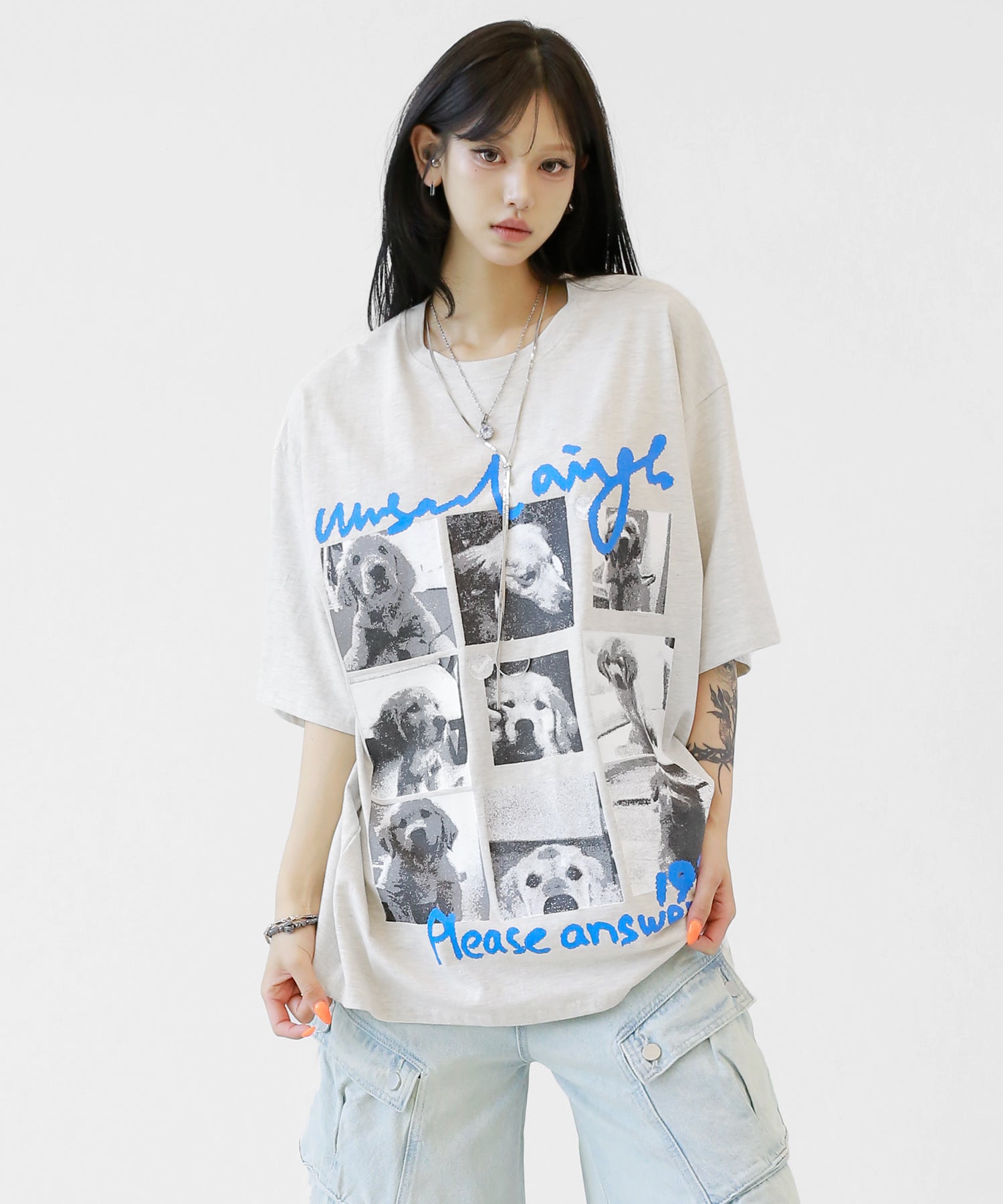 DOG GRAPHIC STREET TEE