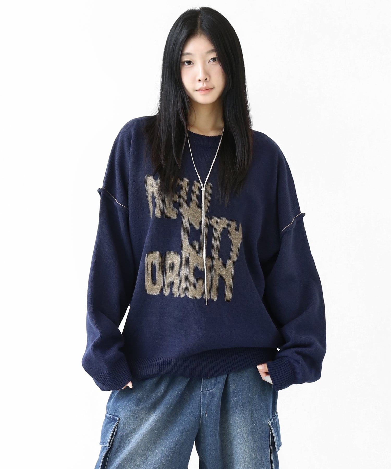 Art Logo Accent Knit