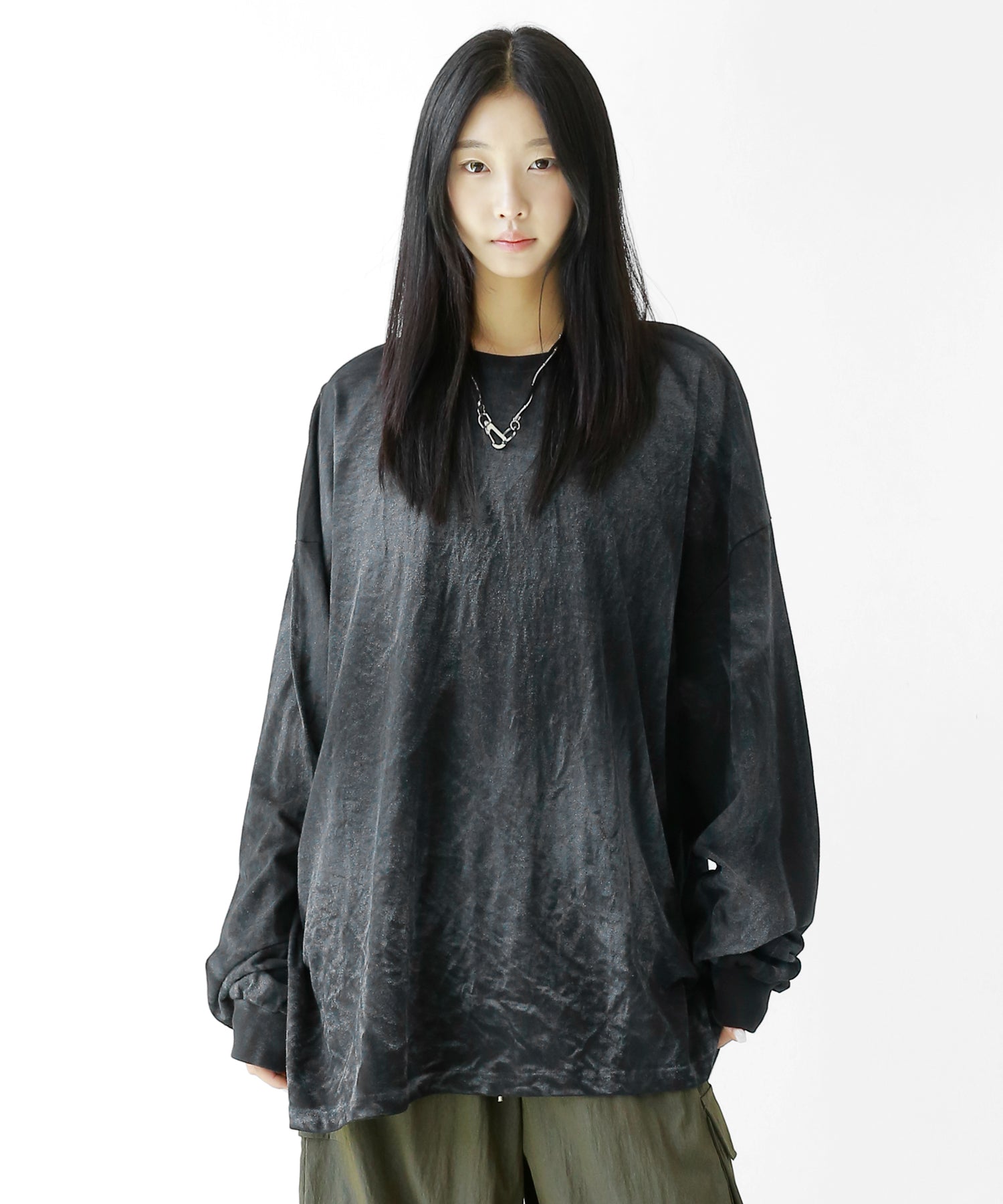 Smoke Gradient Long Sleeve Tee