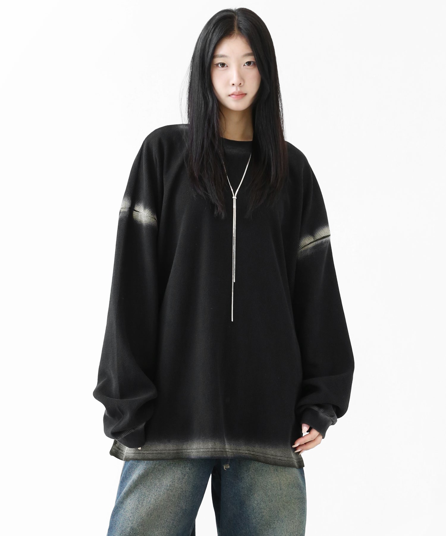 Waffle Dark Line Cutsew