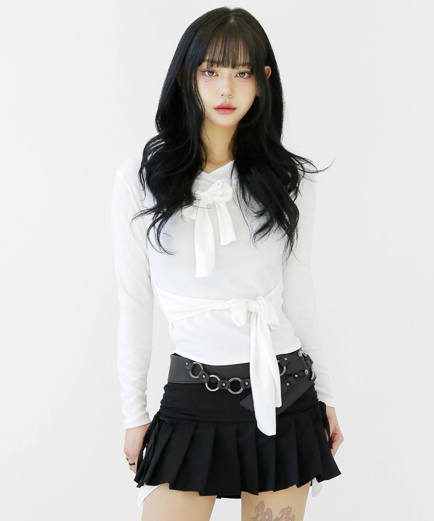 Asymmetrical Layered Cropped Hoodie