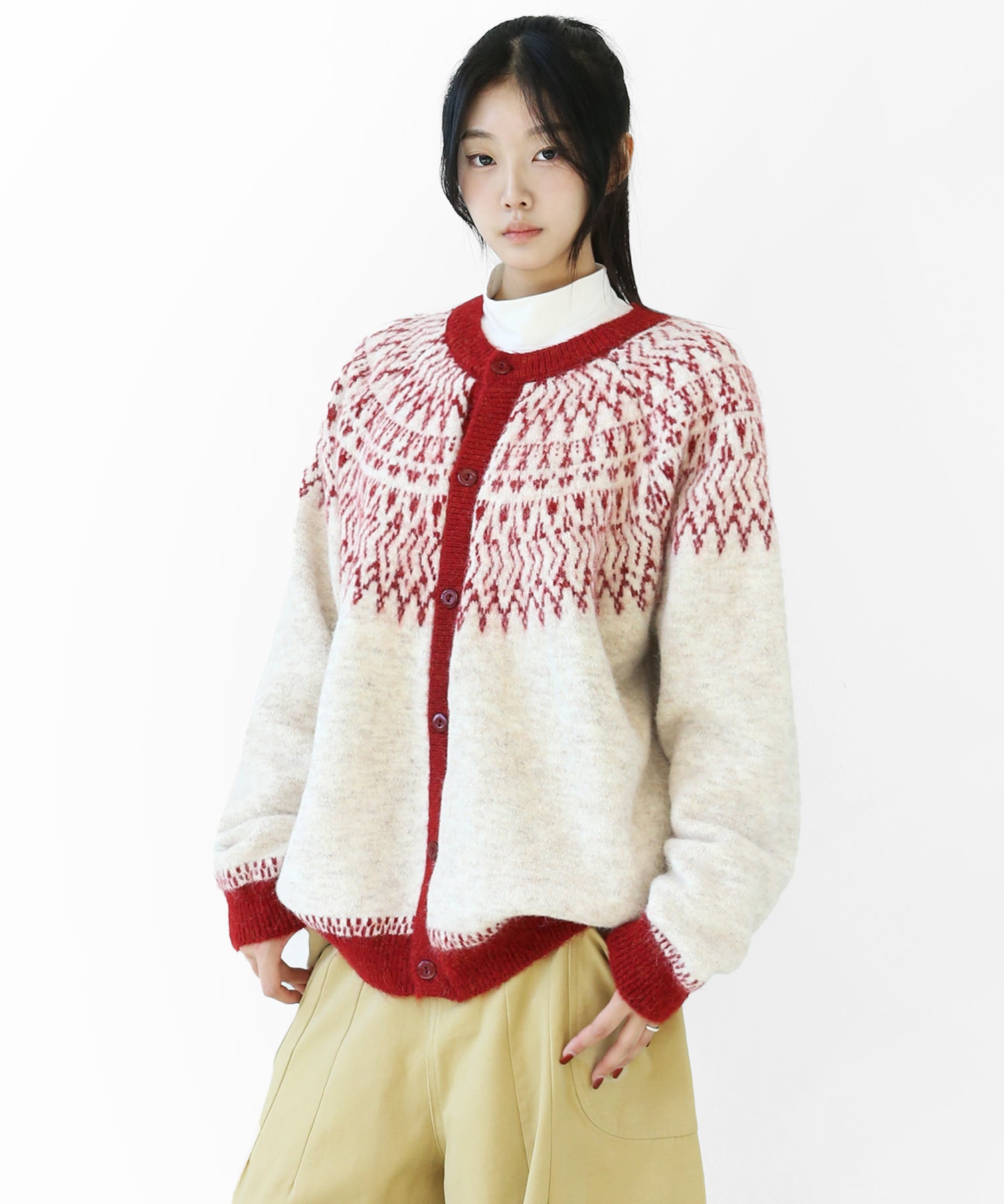 Holiday Carol Knit Cardigan