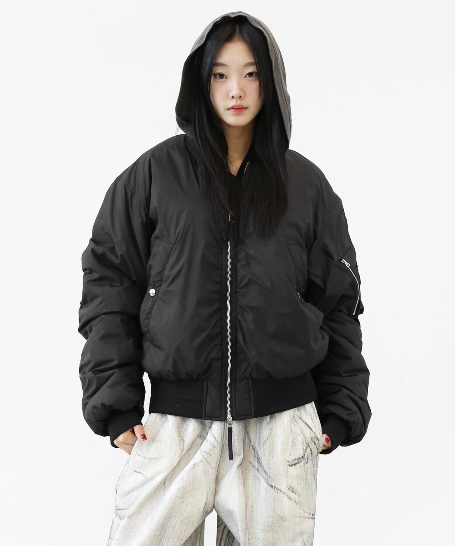 Volume Sleeve MA-1 Blouson