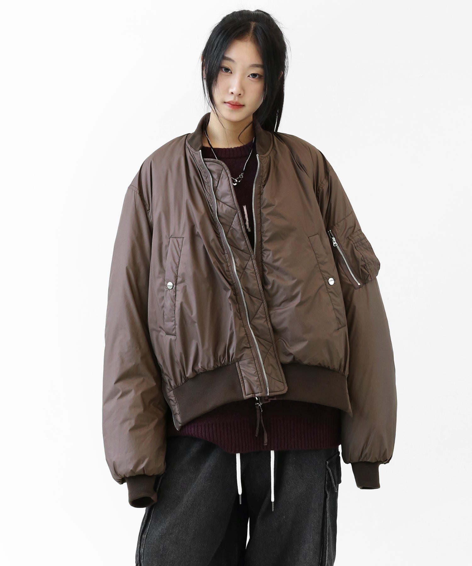 Volume Sleeve MA-1 Blouson