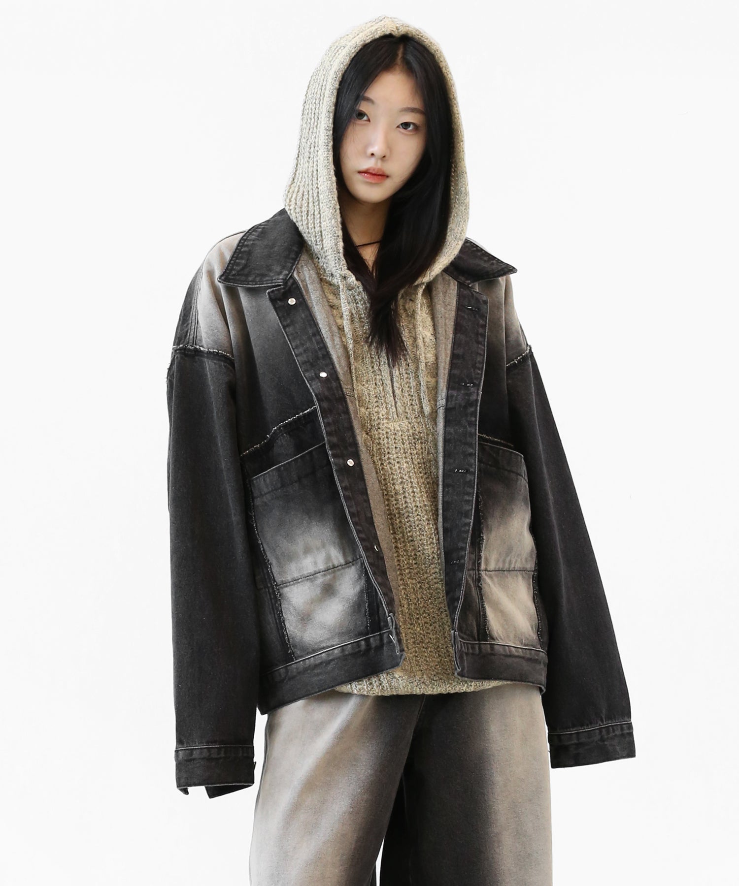 Sand Wash Denim Jacket