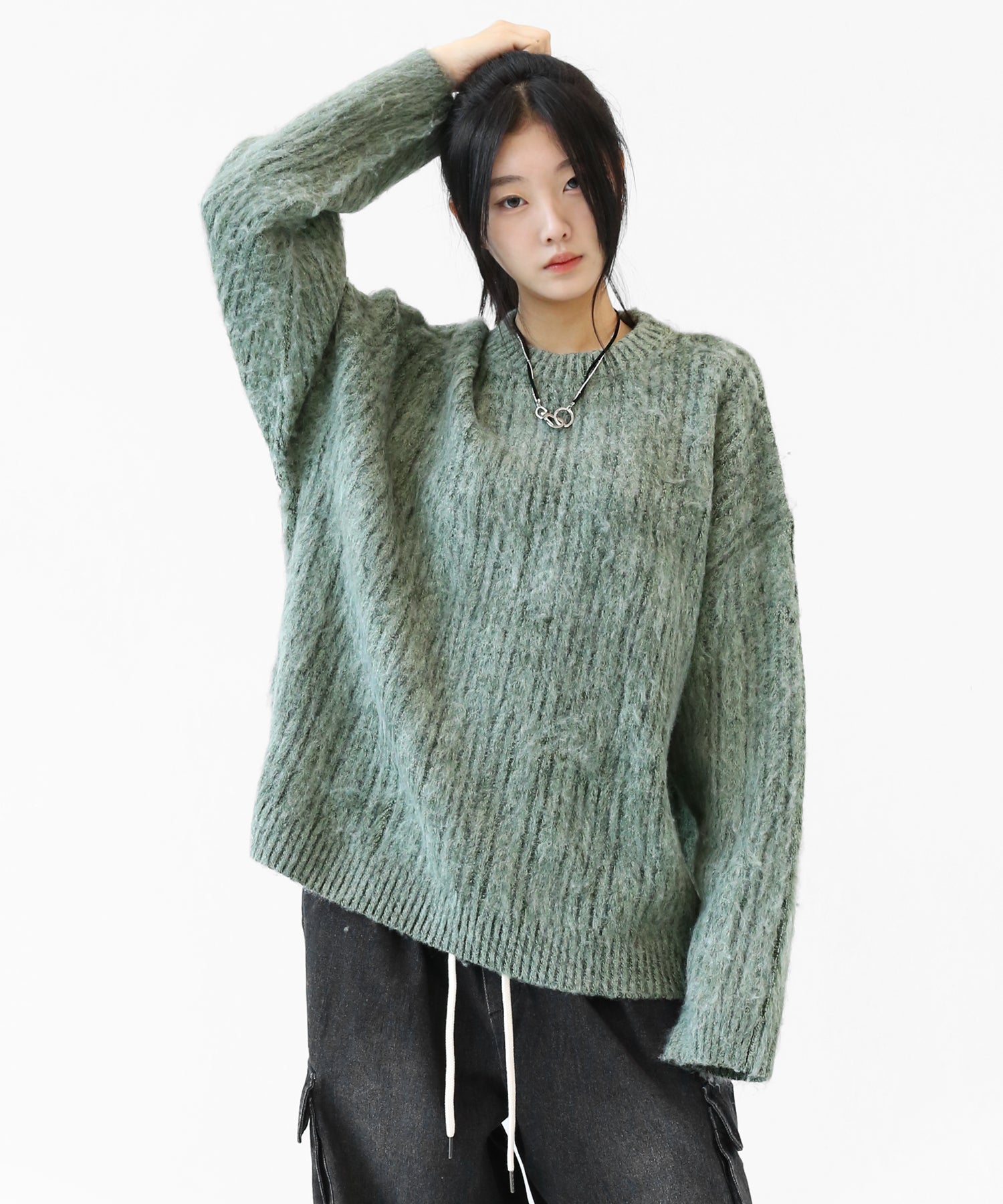 Soft Feather Knit Pullover
