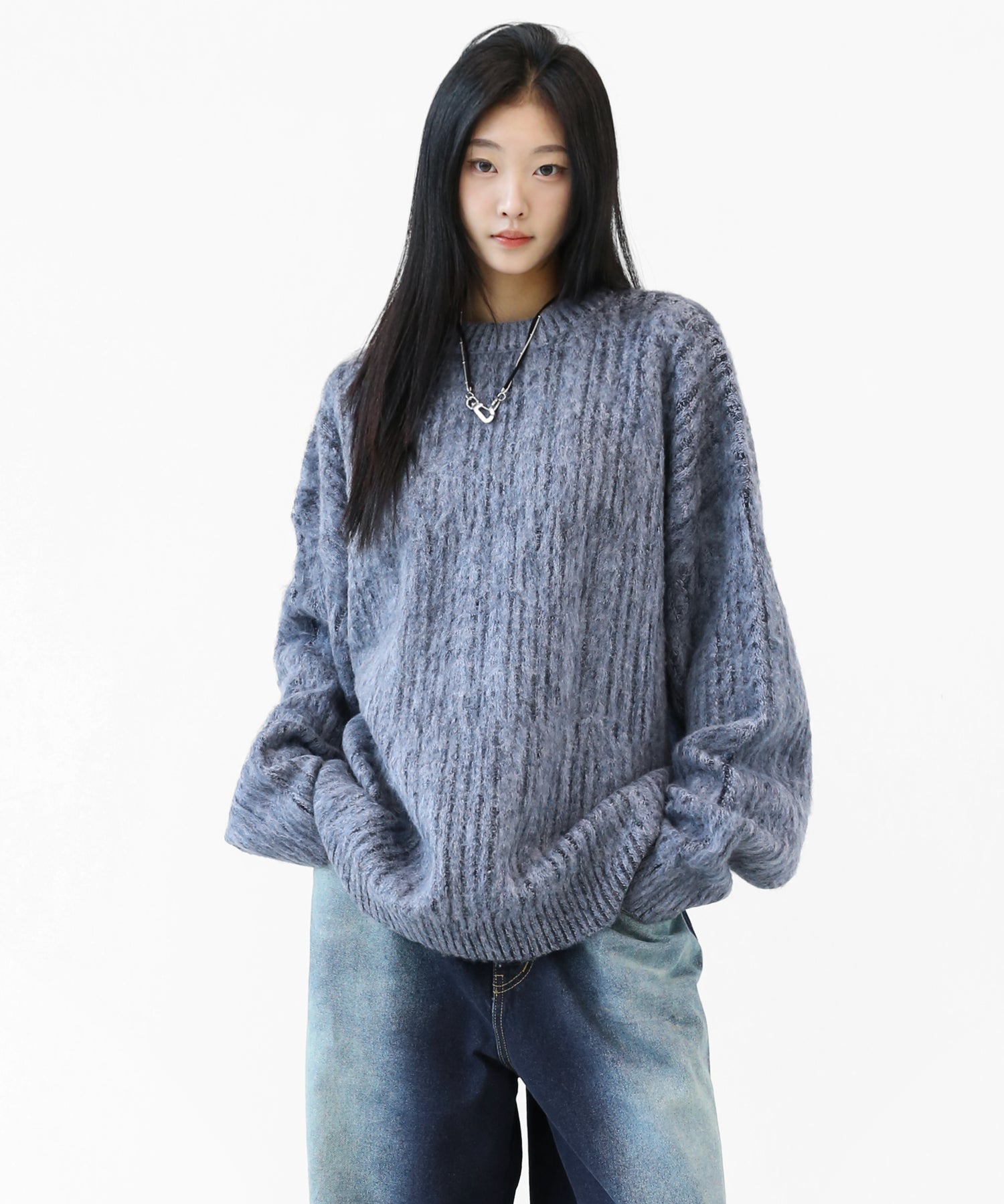 Soft Feather Knit Pullover