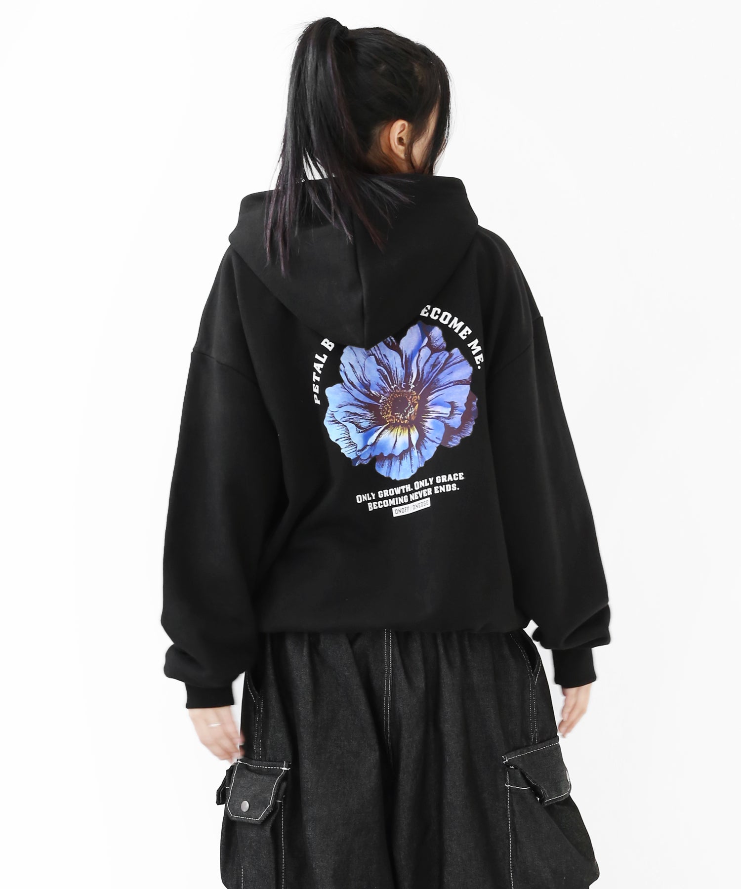 Blossom Flow Graphic Hoodie